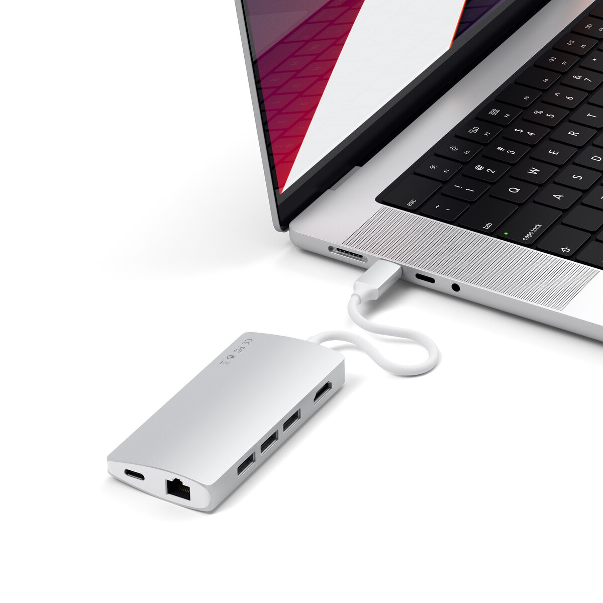 Satechi USB-Cマルチポートアダプター4K with イーサーネット V2