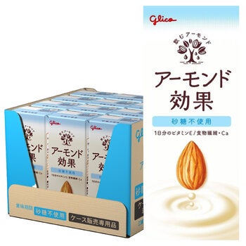 GLICO ALMOND MILK UNSWEETENED 200ml x 12 packs GLICO ALMOND MILK UNSWEETENED 200ml x 12 packs