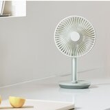 LUMENA コードレス 卓上扇風機 2個セット ホワイト&ペールグリーン