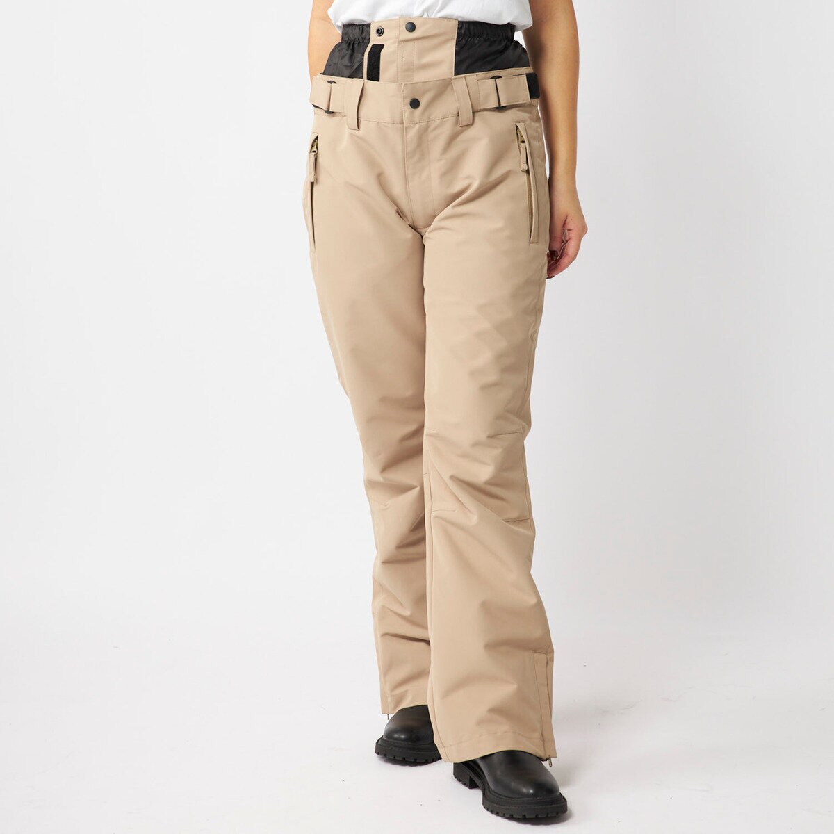 オーシャンパシフィック レディース スノー パンツ ベージュ M