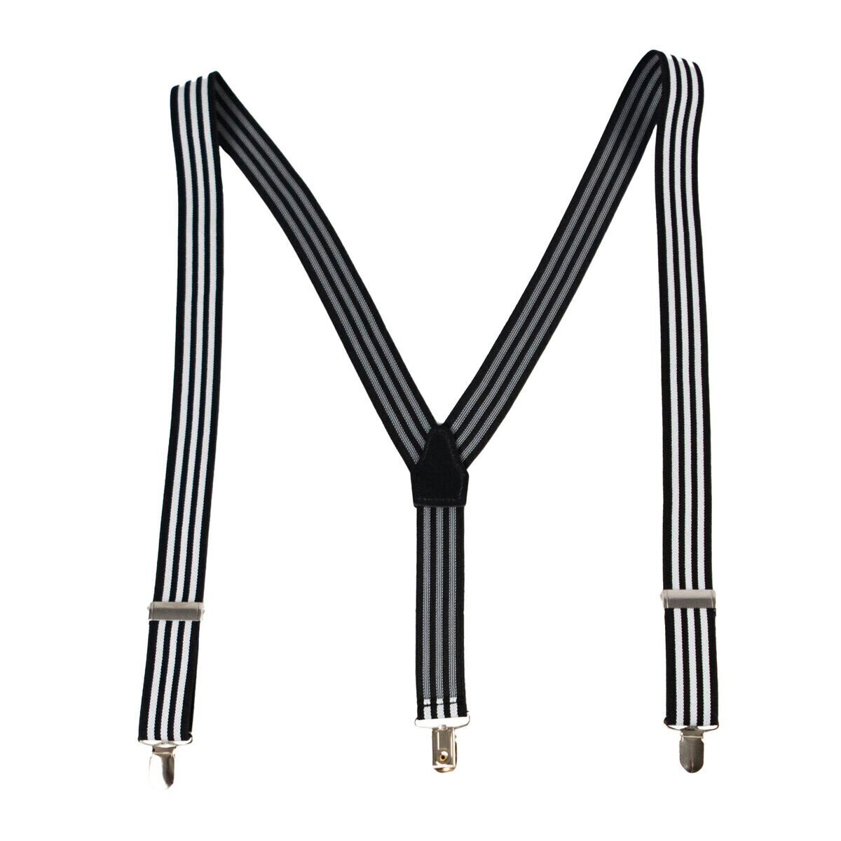サスペンダー ホワイト/ブラック