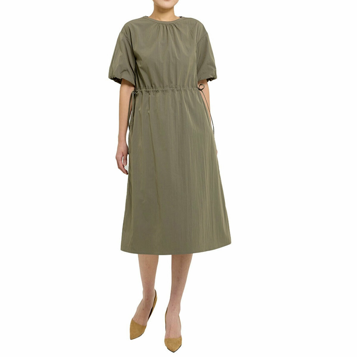 ボニスパックス クルーネック ワンピース