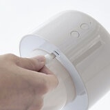 LUMENA コードレスデスク加湿器 2個入り ホワイト + ホワイト