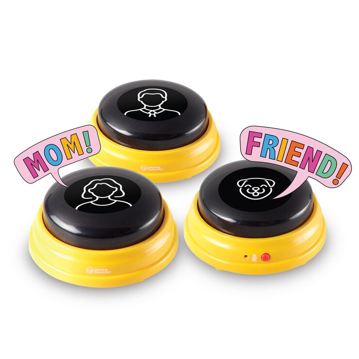トーキングペット おしゃべり録音ボタン（ロケーション）+（ネーム） おしゃべりボタン用マットセット