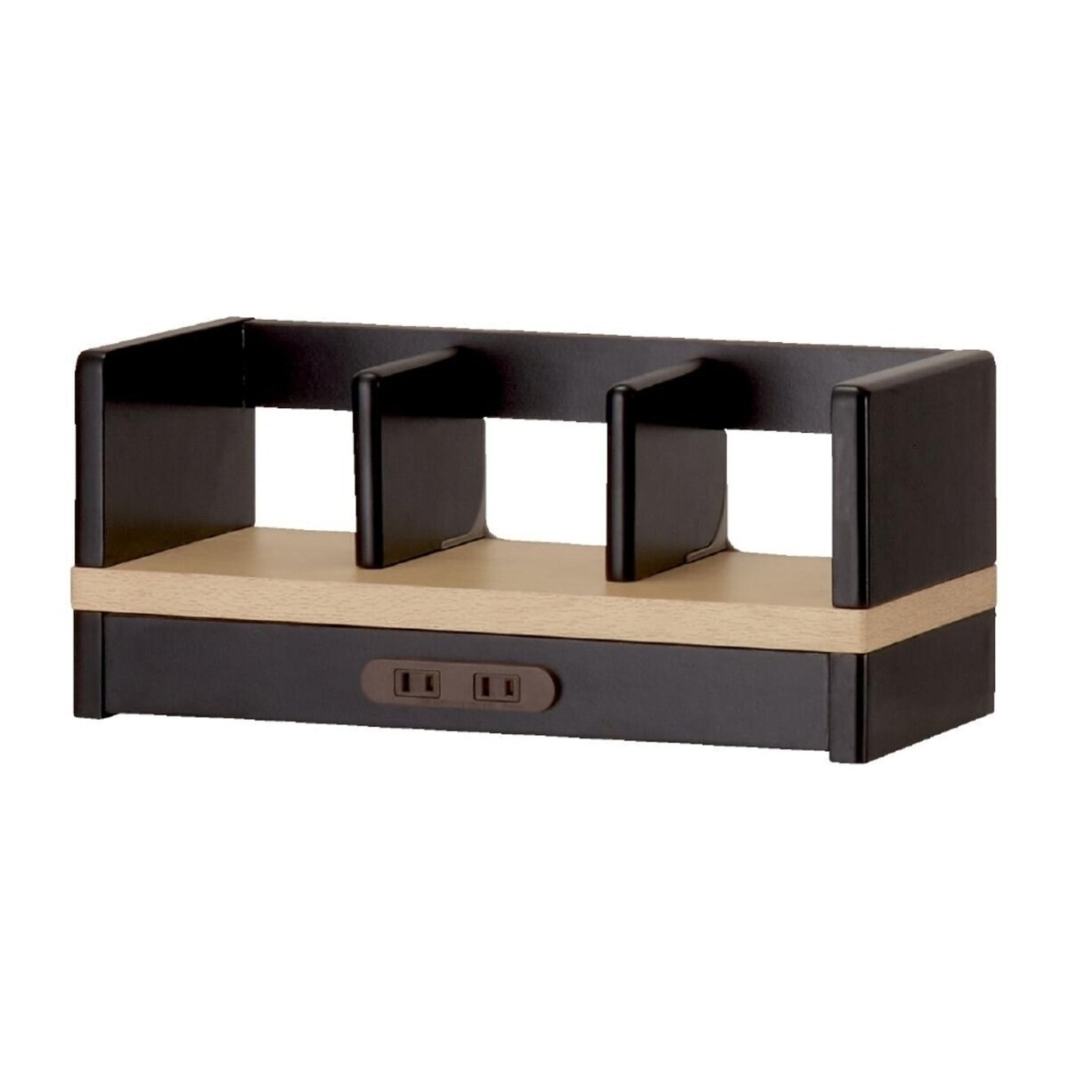 ファミオ デスクシェルフ ブラック FDA-813