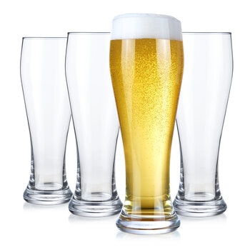 キングクリスタル ビールグラス 4個セット