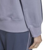 アディダス レディース プルオーバー フーディー シルバーバイオレット XL