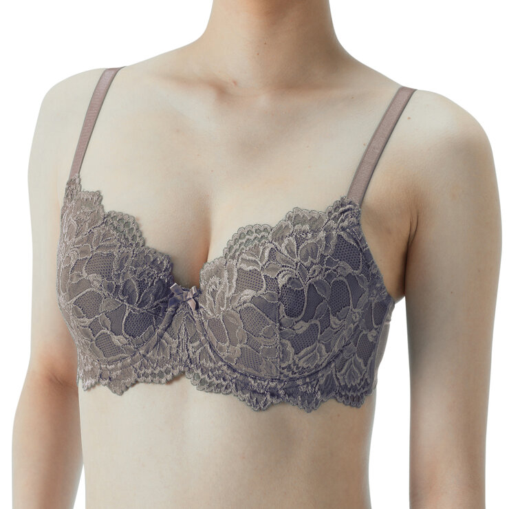 トリンプ・インターナショナル・ジャパン レースブラ モカ E80