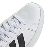 アディダス グランドコート ベース 3.0 ホワイト 24.5cm