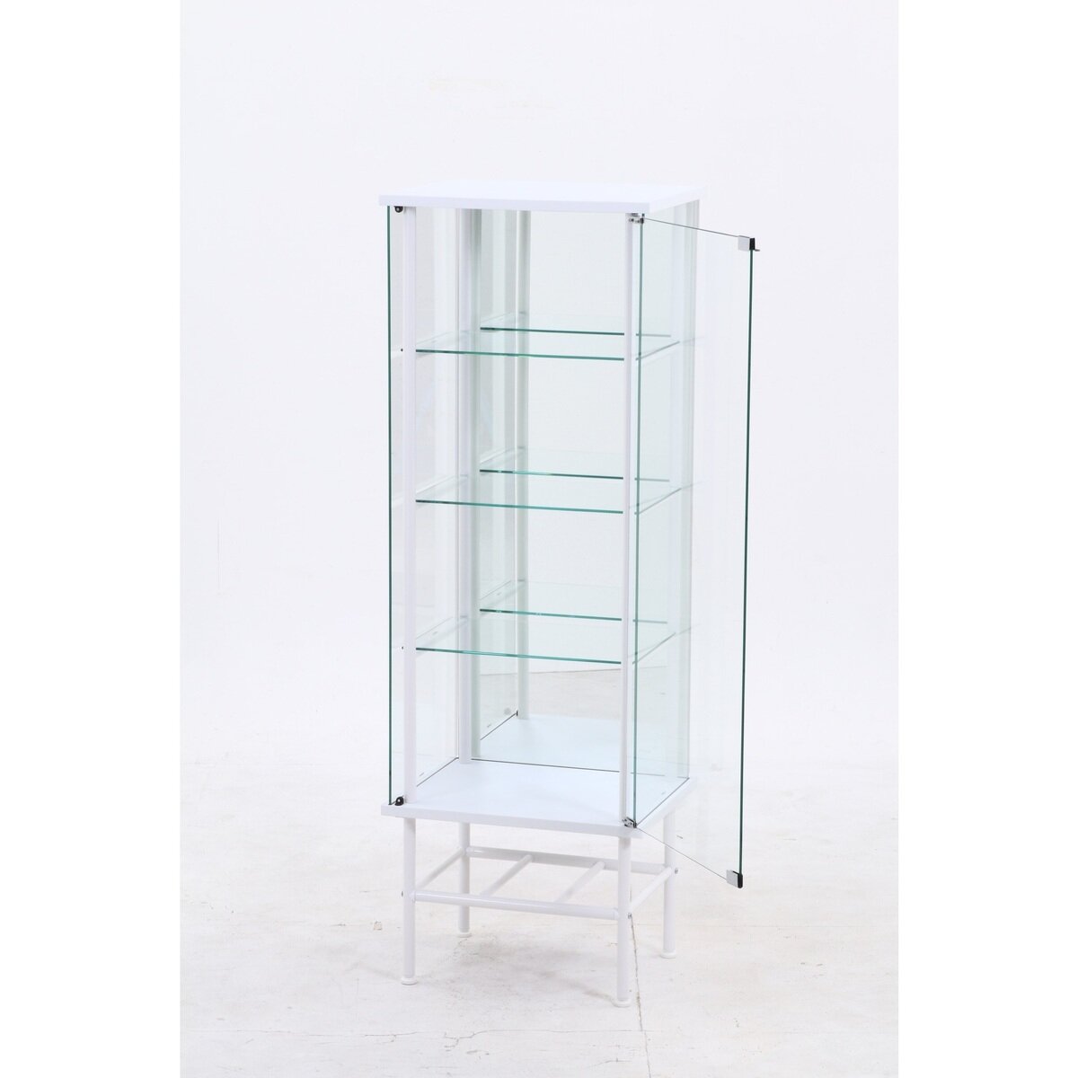 レグラス コレクションケース スタンド 4段 ミラータイプ ホワイト