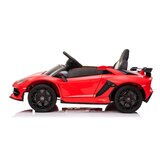 子ども用電動乗用 ランボルギーニ アヴェンタドールSVJ レッド