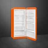 SMEG 270L 冷蔵庫 FAB28ROR5JP オレンジ