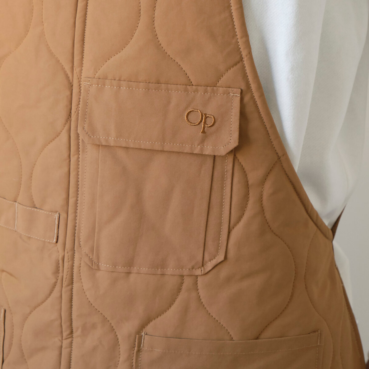 オーシャンパシフィック 難燃加工 エプロン