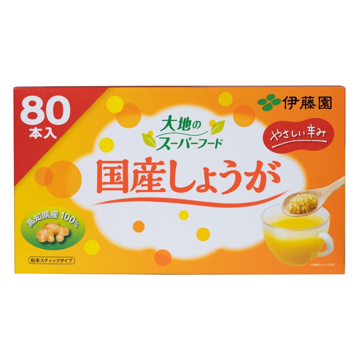 国産しょうが湯 9.8g スティック x 80 包 国産しょうが湯 9.8g スティック x 80 包