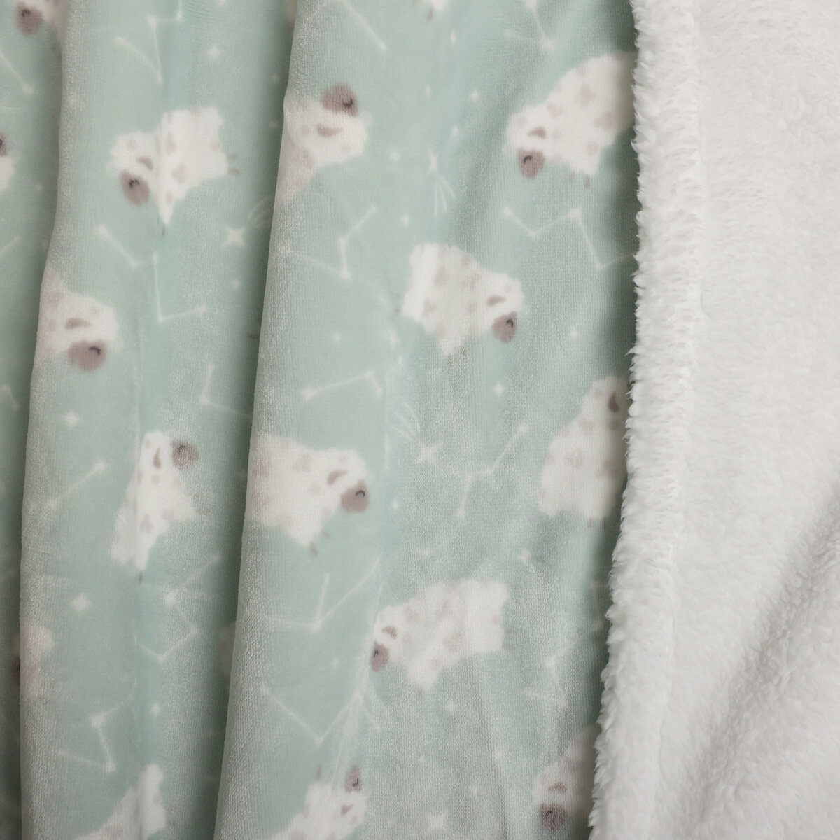 Sherpa ベビーブランケット 88x114cm　子羊