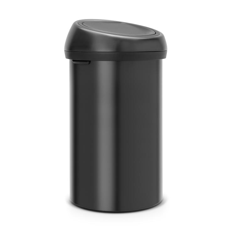ブラバンシア タッチビン 60L タッチ式ごみ箱 マットブラック 402562