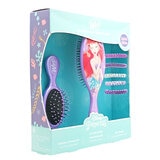 ウェットブラシ ディタングリングブラシ＆ヘアアクセサリーセット アリエル