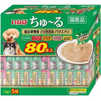 いなば チュール 成犬用総合栄養食 80本