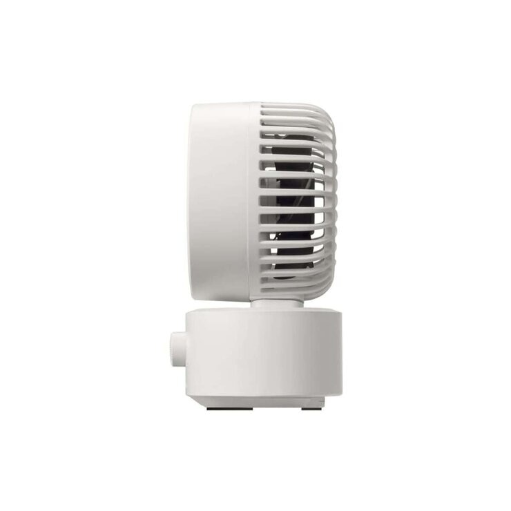 RHYTHM 卓上ファン Silky Wind Mini 9ZF038RH08 ライトグレー
