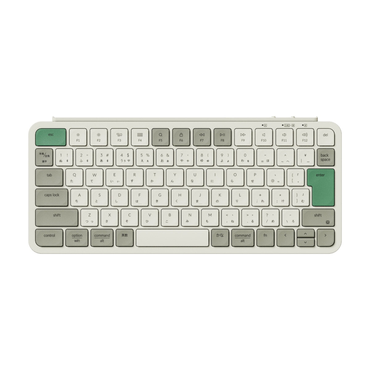 Keychron / B1 Pro ウルトラスリム ワイヤレスキーボード / レトログリーン / JIS配列
