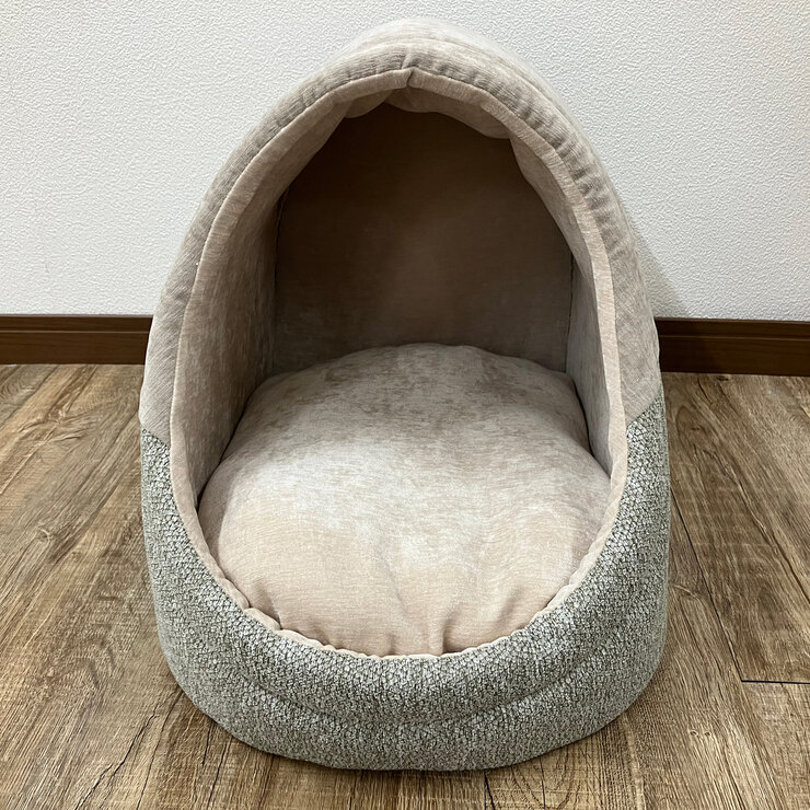 カマクラ型ペットハウス 2個セット グレー