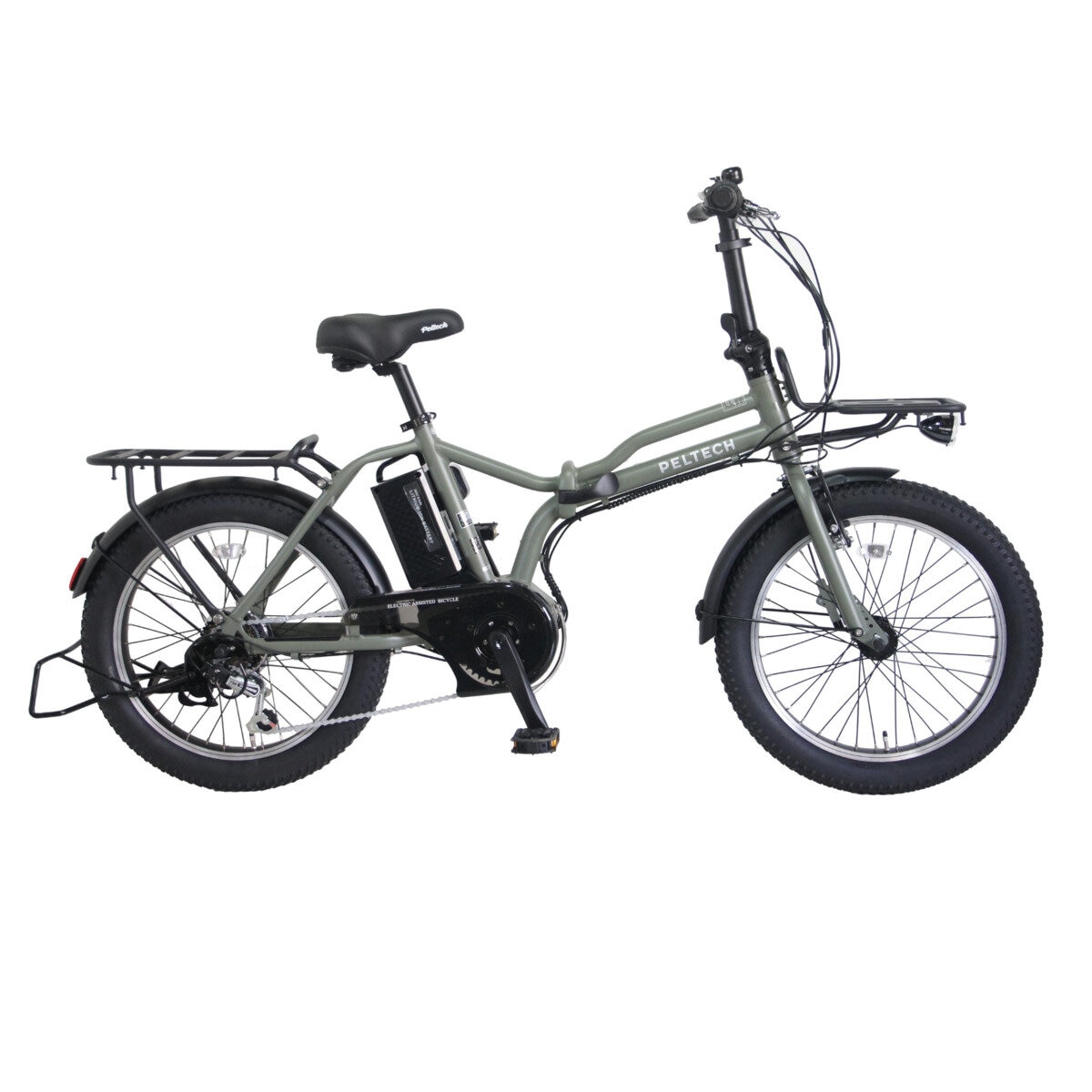 PELTECH 20インチ X-ADVENTURE 折りたたみ 電動アシスト自転車 TDN-246L