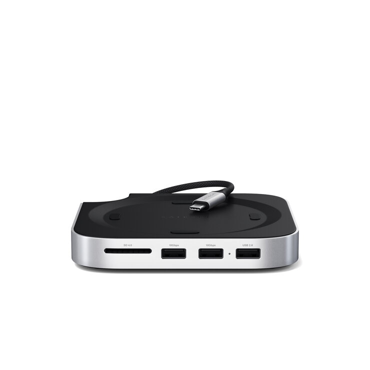 Satechi Mac Mini M4 スタンドハブ with SSD Enclosure