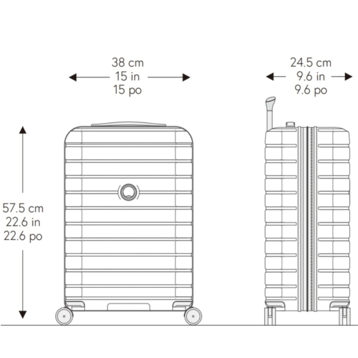 DELSEY PARIS スーツケース 2個セット (23インチ & 30インチ) | Costco Japan