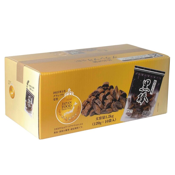 トリオ黒棒120g x 10袋 1.2kg トリオ黒棒120g x 10袋 1.2kg