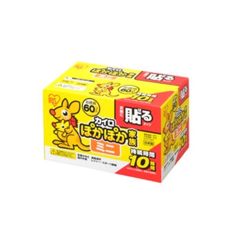 アイリスオーヤマ ぽかぽか家族 貼るカイロミニ 60パック