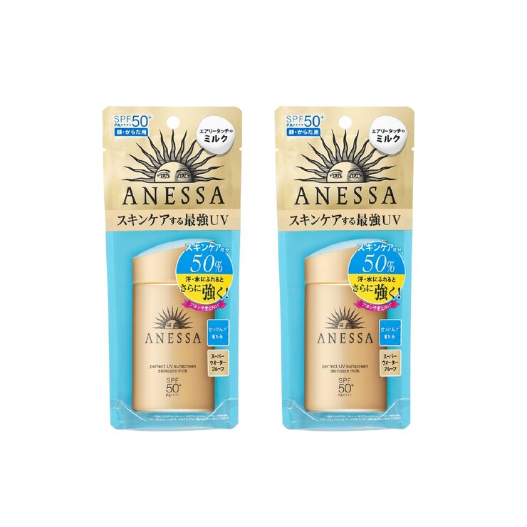 アネッサ パーフェクトUV スキンケアミルク 60ml x 2個 アネッサ パーフェクトUV スキンケアミルク 60ml x 2個