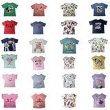 キャラクター キッズ 半袖 Tシャツ 4枚組