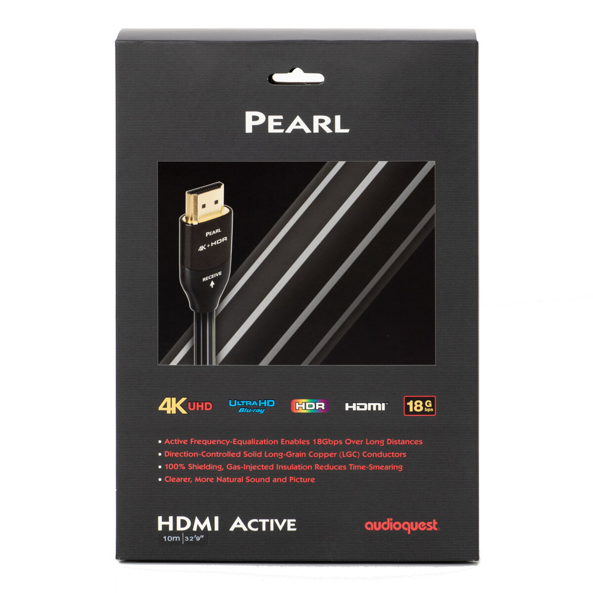 Audioquest Pearl HDMIケーブル 10m 18Gbps 8K/30fps