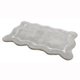 RIVIERA HOME マイクロファイバー バスマット 53cm x 86cm ライトグレー