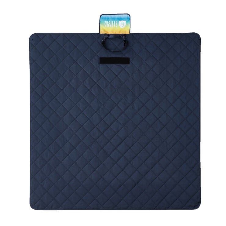 Sierra Designs アウトドアトートブランケット 182 x 182cm レインボー/ネイビー ブレザー