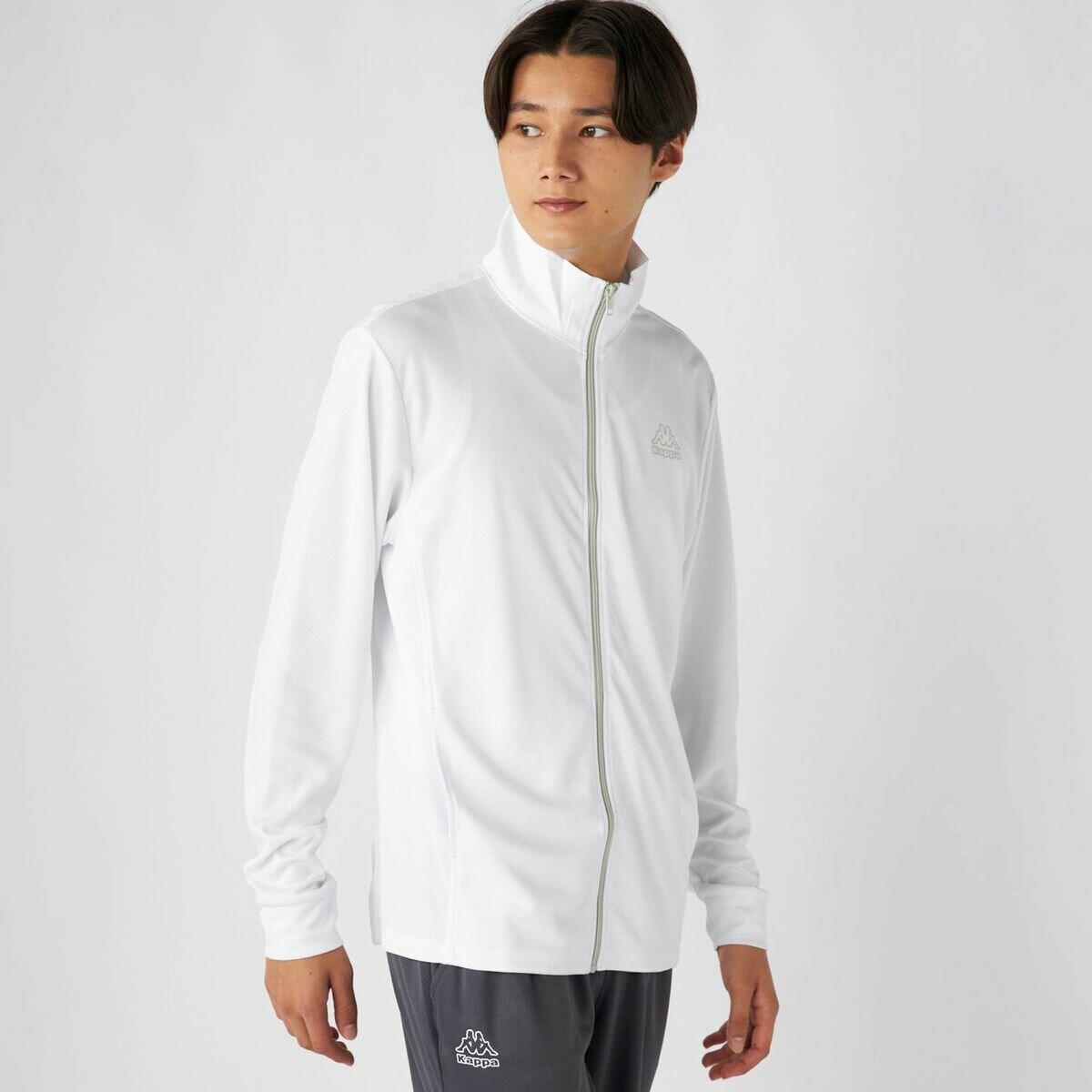 カッパ メンズ アクティブ ジャケット / ホワイト / LL