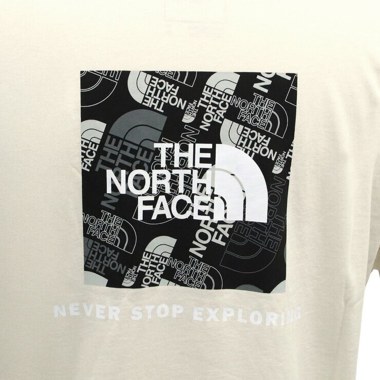 ザ ノースフェイス メンズ エボリューション ボックス トス フィル 半袖 Tシャツ ホワイト L