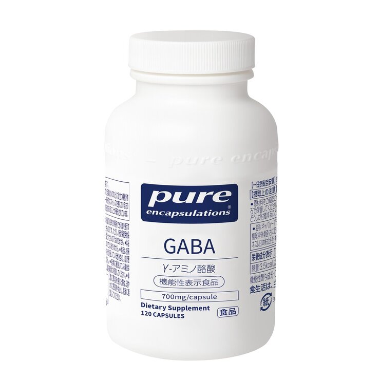 ピュア エンキャプスレーションズ GABA 700mg 120粒 ピュア エンキャプスレーションズ GABA 700mg 120粒
