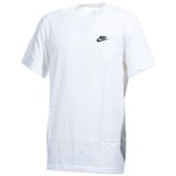 ナイキ メンズ NSW Club 半袖Tシャツ ホワイト M