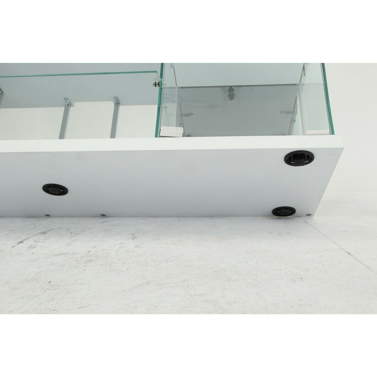 ガラスコレクション TVボード BAAL ホワイト