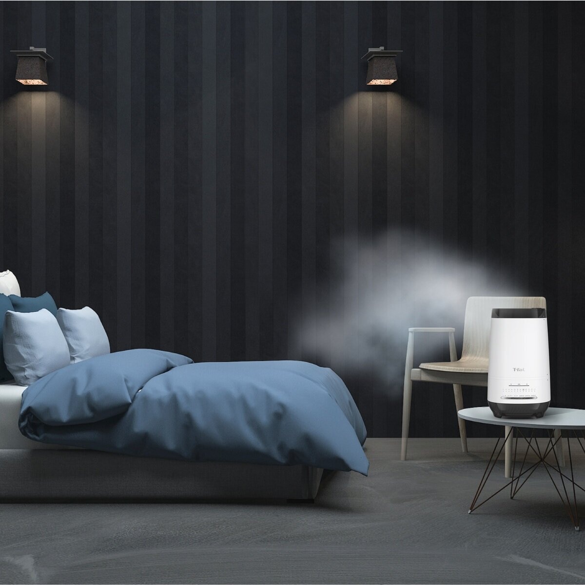 ティファール 加熱超音波式加湿器 4L スチーム アンド ミスト HD3040J0