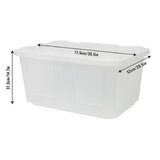 GreenMade 27ガロン(約102L) 収納ボックス 白