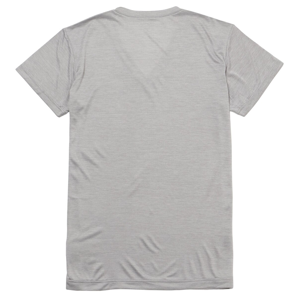 ミズノ メンズ Vネック Tシャツ 2枚組 グレー M