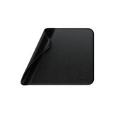 Satechi マウスパッド ヴィーガンレザー プレミアム ブラック 249mm x 190mm