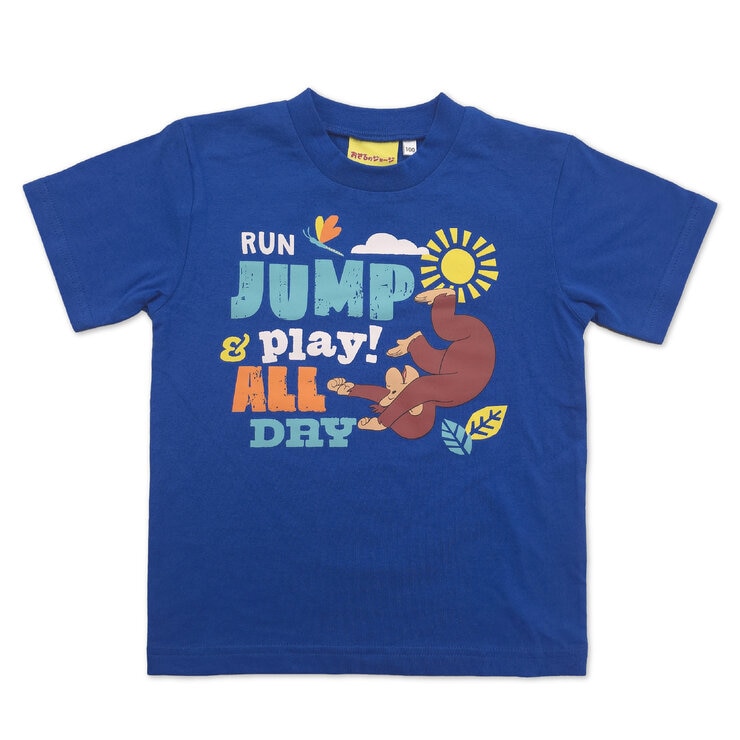 おさるのジョージ キッズ 半袖 Tシャツ 4枚組 アソートA 95