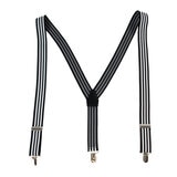 サスペンダー ホワイト/ブラック