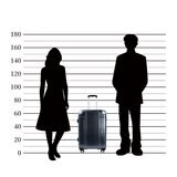 エース イグザクト ヘアライン柄 スーツケース 55-68L