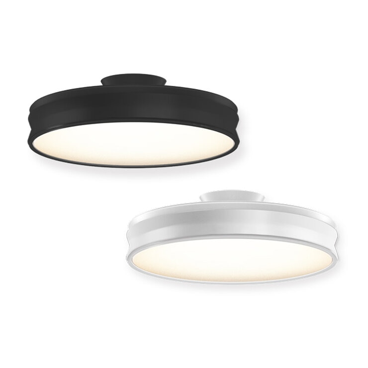 Edison Smart（エジソンスマート）デュアルシーリングライト（無線式） ブラックDBC-RF50BKBK・ホワイトDBC-RF50BKWH
