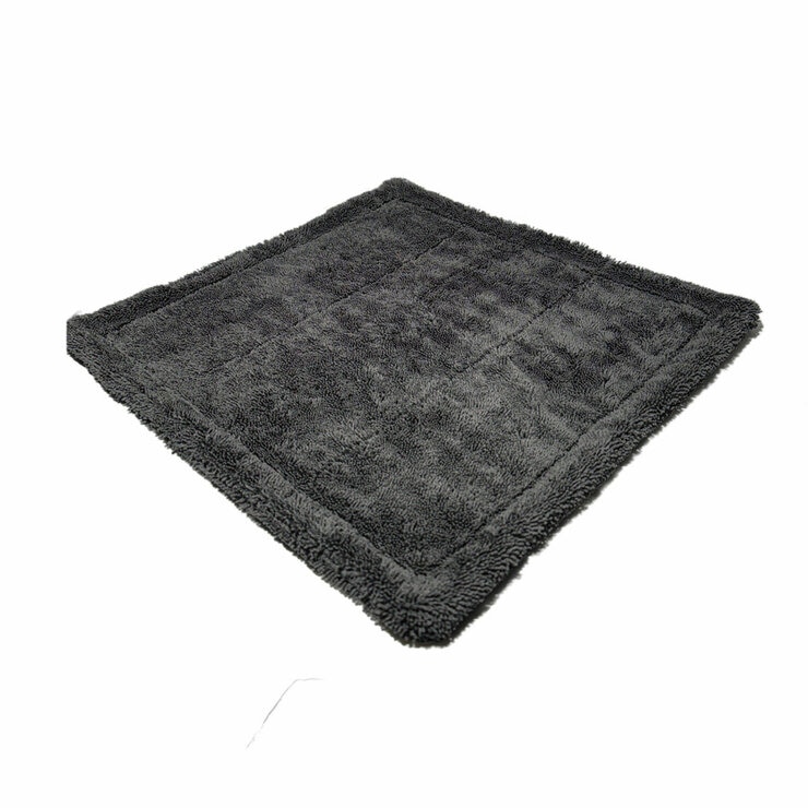 COAZ SELECTION ミニドライタオル 超吸水 グレー 40cm × 40cm