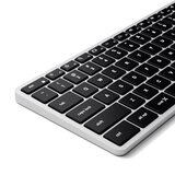 Satechi キーボード (iPadOS/iOS/Mac向け) 英語配列 テンキー有り シルバー